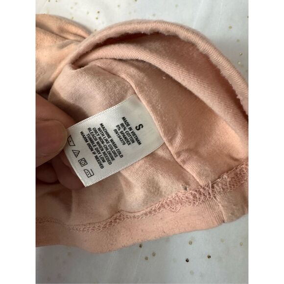 Aeropostale Seriously Soft Bungee Cami Pink Crop Tank Top Women’s Size S - Picture 4 of 7